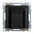 SUNO Вывод кабеля с лицевой панелью. Без клемм. Цвет "Антрацит" | 721442 | Legrand