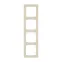 SUNO Рамка декоративная универсальная 4-постовая Цвет "Песочный" | 721534 | Legrand