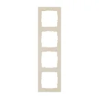 SUNO Рамка декоративная универсальная 4-постовая Цвет "Песочный" | 721534 | Legrand