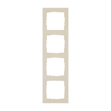 SUNO Рамка декоративная универсальная 4-постовая Цвет "Песочный" | 721534 | Legrand