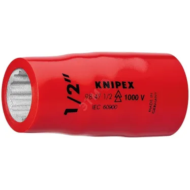 Головка торцевая VDE 1000V DR 1/2 дюймовая 3/4 диэлектрическая