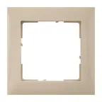 SUNO Рамка декоративная универсальная 1-постовая Цвет "Песочный" | 721531 | Legrand
