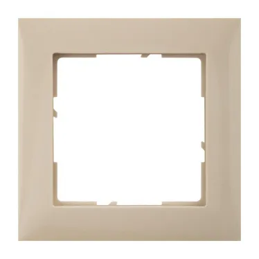 SUNO Рамка декоративная универсальная 1-постовая Цвет "Песочный" | 721531 | Legrand