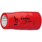 Головка торцевая VDE 1000V DR 3/8 BiHEX двойной шестигранник дюймовая 3/4 диэлектрическая