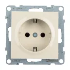 SUNO Силовая розетка 2К+З 16А 250В.Винтовые зажимы. Цвет "Слоновая кость" | 721225 | Legrand