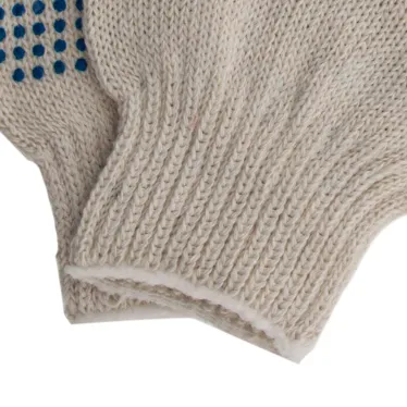 Перчатки трикотажные, с ПВХ точкой, 7 класс,