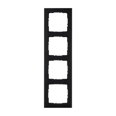 SUNO Рамка декоративная универсальная 4-постовая Цвет "Блэк пиксел" | 721574 | Legrand