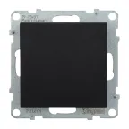 SUNO Выключатель 10АХ 250В. Безвинтовые зажимы. Цвет "Антрацит" | 721401 | Legrand