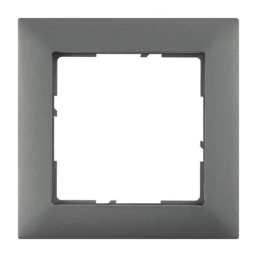 SUNO Рамка декоративная универсальная 1-постовая Цвет "Титан" | 721601 | Legrand