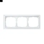 ARTGALLERY PURE 3-постовая РАМКА, МАТОВОЕ ОРГАНИЧЕСКОЕ СТЕКЛО БЕЛЫЙ