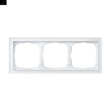 ARTGALLERY PURE 3-постовая РАМКА, МАТОВОЕ ОРГАНИЧЕСКОЕ СТЕКЛО БЕЛЫЙ