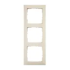 SUNO Рамка декоративная универсальная 3-постовая Цвет "Слоновая кость" | 721583 | Legrand