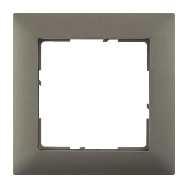 SUNO Рамка декоративная универсальная 1-постовая Цвет "Шампань" | 721591 | Legrand