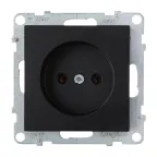 SUNO Силовая розетка 2К 16А 250В. Винтовые зажимы. Цвет "Антрацит" | 721433 | Legrand