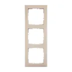 SUNO Рамка декоративная универсальная 3-постовая Цвет "Песочный" | 721533 | Legrand