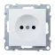 SUNO Силовая розетка 2К 16А 250В. Винтовые зажимы. Цвет "Белый" | 721133 | Legrand