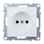 SUNO Силовая розетка 2К 16А 250В. Винтовые зажимы. Цвет "Белый" | 721133 | Legrand