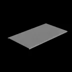 Крышка лотка 600х1,5 L3000 мм "ПЛЮС" HD85 | KLplus600-1.5-3000 HD85 | КМ - профиль