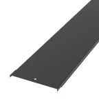 Крышка лотка 150х3000 (0,7 мм) RAL 9005 (24 м/уп) | PR16.9869 | Промрукав