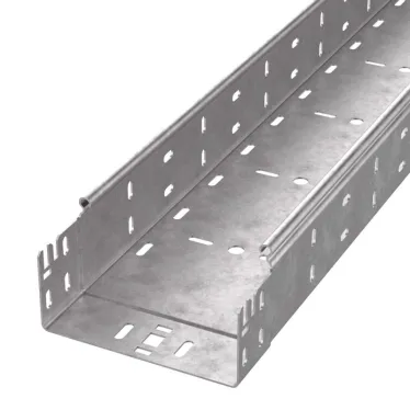 Лоток перфорированный Профи HDZ 150х80х6000 (1,0 мм) (12 м/уп) | PR16.13180 | Промрукав