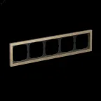 ARTGALLERY PURE 5-постовая РАМКА, МЕТАЛЛ ЛАТУНЬ