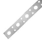 Лента перфорированная 20х0,7, оцинкованная прямая (25 м) - накл. | 141979 | Tech-KREP