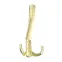 Крючок с перф. , 3-х рожковый, золото (1 шт)  - пакет  | 129904 | Tech-KREP