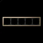 ARTGALLERY PURE 5-постовая РАМКА, МЕТАЛЛ ЛАТУНЬ