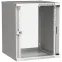 Шкаф LINEA WE 15U 600x600мм дверь стекло серый