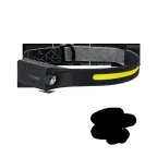 Фонарь налобный аккум сенсорн/20ВтCOB+2ВтXPE/Li-po 102540 1200mAh/гибк корп/USBtC