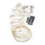                  Гирлянда-Занавес медный РОСА 3х3м USB 10 нитей
               