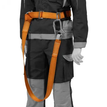 Удерживающая привязь УП I, безлямочная, А-строп из синтетической ленты