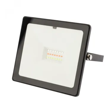 Прожектор цветного свечения мультиколор RGB 20 Вт с пультом ДУ