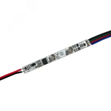 Диммер INTELLIGENT ARLIGHT SMART-PWM-103-12-RGB-IN 5-24V, 3x1.5A, 2-button, SENS