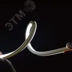 Гибкий неон 8Вт/м 24В 4000K IP67 544LED/м MOONLIGHT-3D-X544-10x10mm 5 м (вывод боковой, 3 года)