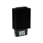 Обогреватель в чёрном алюминиевом корпусе 75 Вт, 12 В DC