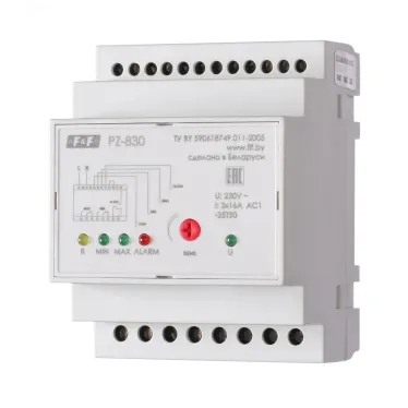 Реле контроля уровня PZ-830 жидкости без датчиков