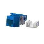                  Вставка Keystone Jack RJ-45(8P8C) категория 6 синяя
               