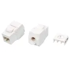                  Вставка Keystone Jack RJ-45(8P8C)кат.6тип 180 градусов
               