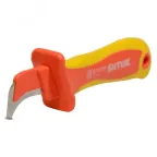 Нож для снятия изооляции с пяткой и частично изолированным лезвием 1000В VDE