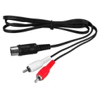                  Шнур DIN 5 Pin - 2 RCA, 1.2 м.
               