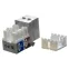 Вставка Keystone Jack RJ-45(8P8C) категория 5e серая