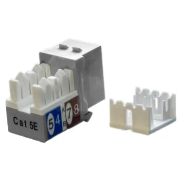 Вставка Keystone Jack RJ-45(8P8C) категория 5e серая