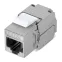 Модуль Keystone Jack RJ-45(8P8C) FTP экранированный CAT 5e тип 180град самозажимной