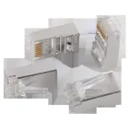 Разъём RJ-45 FTP для кабеля кат.5Е (20шт) (CT)