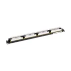 Патч-панель 19дюймов PRO 1U 24 порта UTP RJ-45 CAT 6
