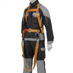                  Удерживающая привязь УП IIД, с наплечными лямками, А-строп из синтетической ленты
               