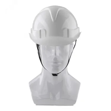 Каска защитная с храповым механизмом, модель Европласт (К-03), белая