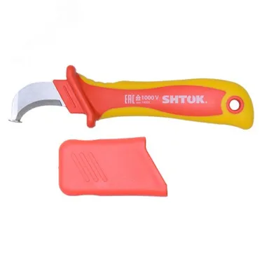 Нож для снятия изоляции с пяткой 1000В VDE