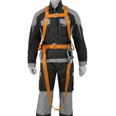 Удерживающая привязь УП IIД, с наплечными лямками, А-строп из синтетической ленты